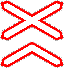 Дорожные знаки многопутная железная дорога Тип А (инженерная)