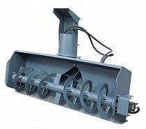 Снегоочиститель фрезерно-роторный  С1-200/80 для фронтальных погрузчиков и трактора МТЗ