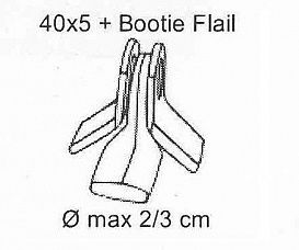 40Х5+BOOTIE FLAIL НОЖ MAROLIN